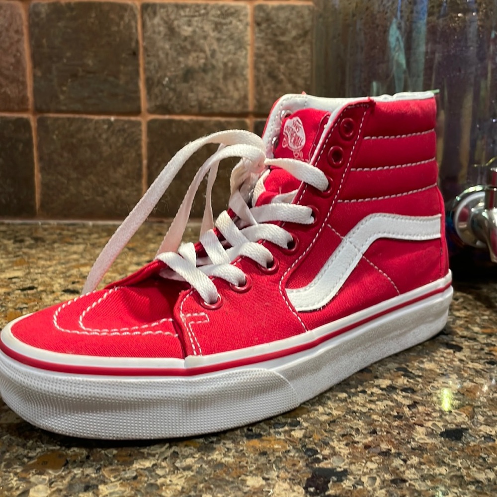 Vans Skate Sk8-Hi Shoes Red